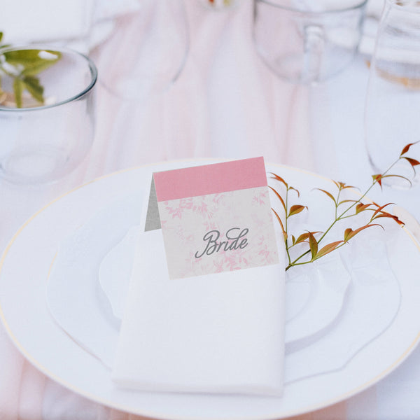 Jasper Place Card.