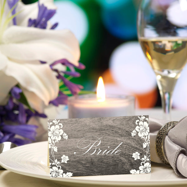 Willow Personalised Place Card.