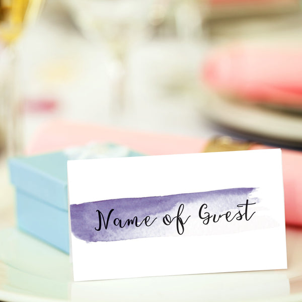 Fajrina Personalised Wedding Place Card.