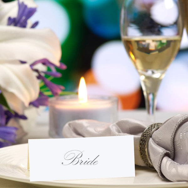 Smooth Place Cards.
