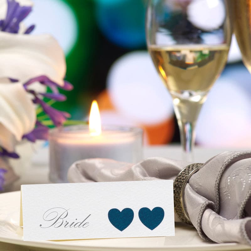 Ribbons Place Card.
