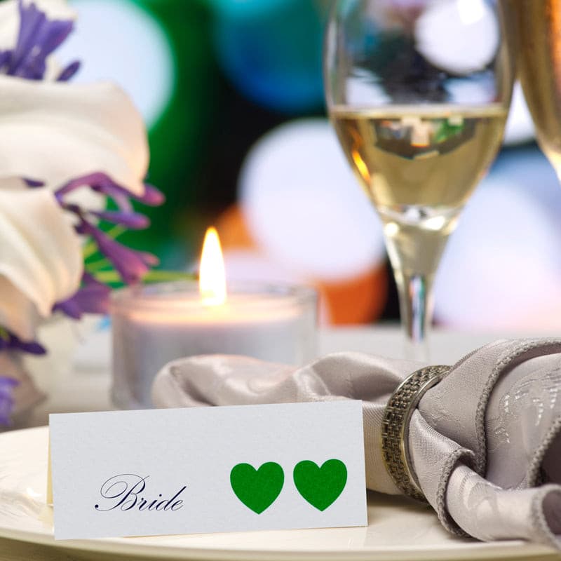 Ribbons Place Card.