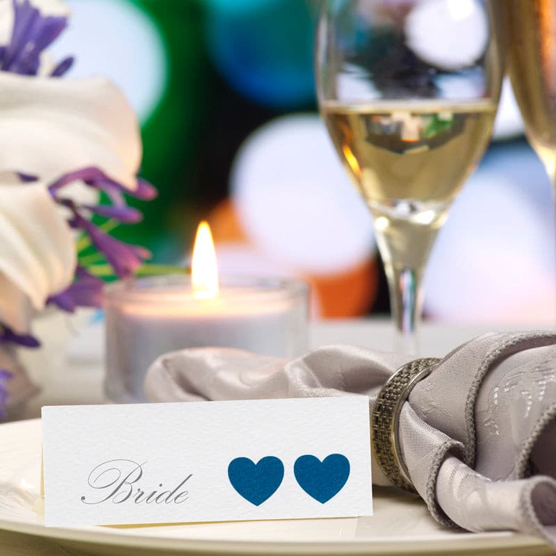 Ribbons Place Card.