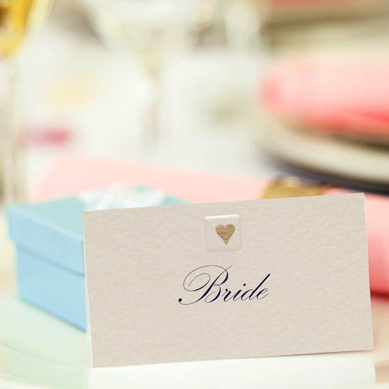 Pocket of Love Place Card.