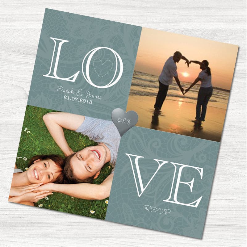Love Always Reply Card.