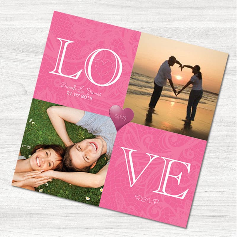 Love Always Reply Card.