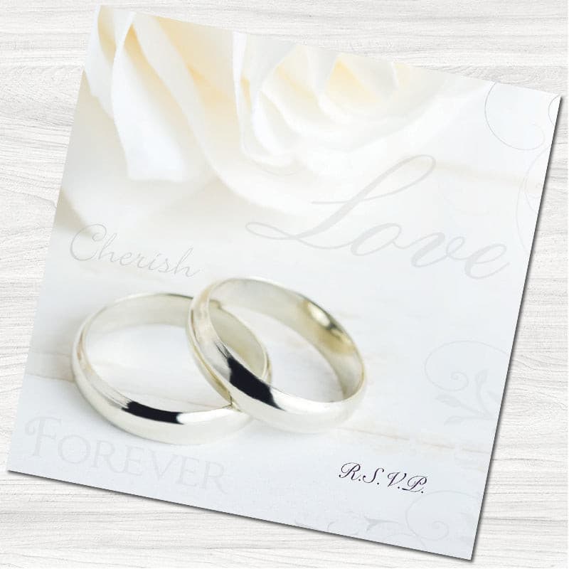 Together Wedding Reply Card.