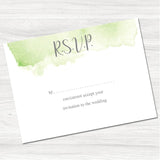 Lillie Mae Wedding Reply Card.