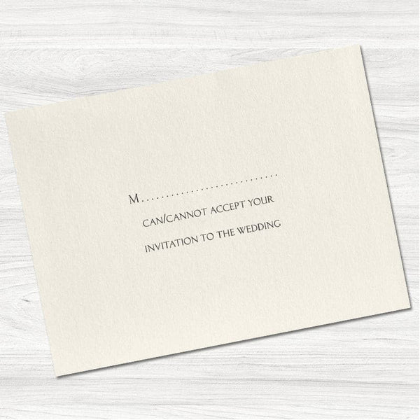 Eternal Reply Card.