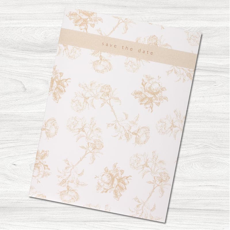 Bella Save the Date Card.