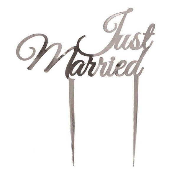 Just Married Cake Decoration.