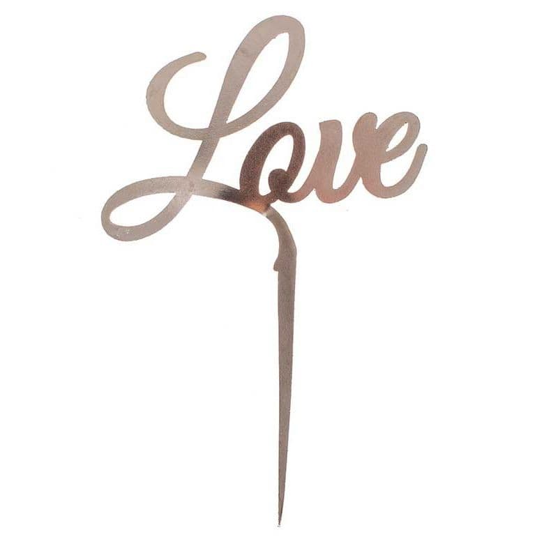 LOVE Cake Decoration.