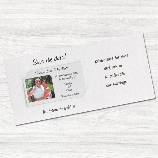 Picture Perfect Save the Date Magnet.