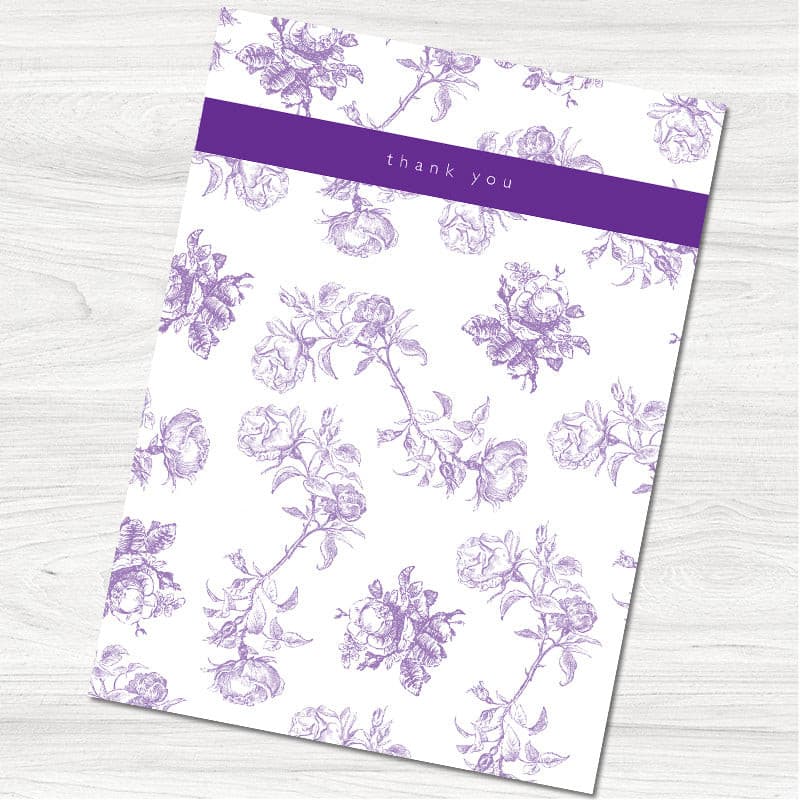 Bella Thank You Card.