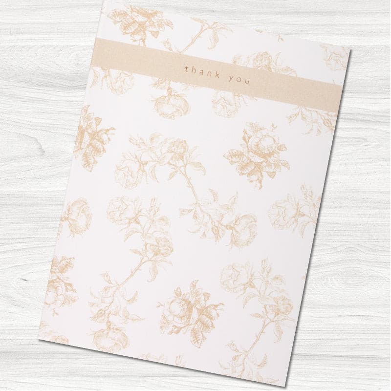 Bella Thank You Card.