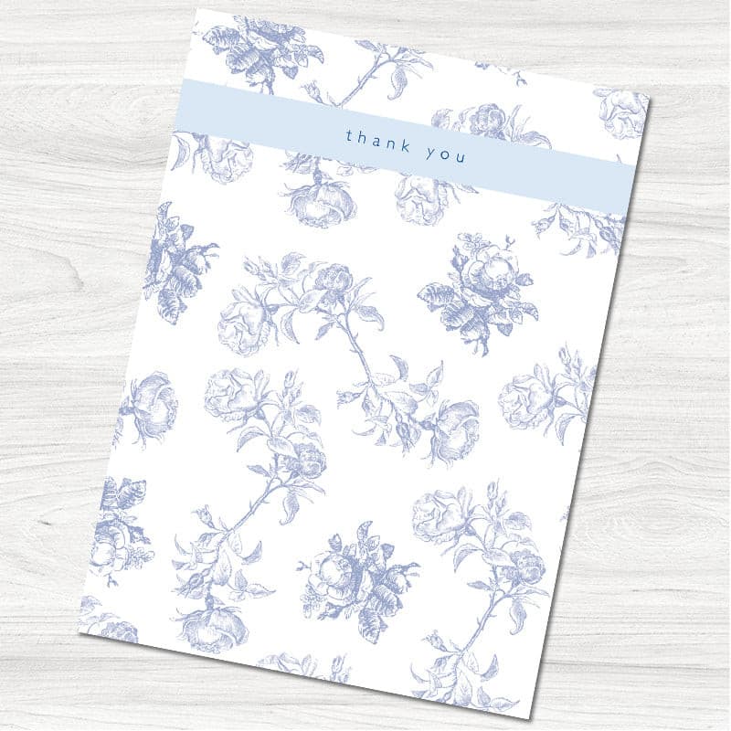 Bella Thank You Card.