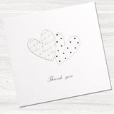 Lotus Flower Thank You Card.