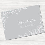 Swallows Thank You Card-Front