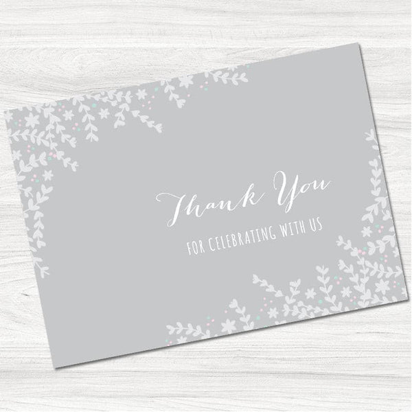 Swallows Thank You Card-Front