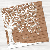 Wedding Tree Thank You Card.
