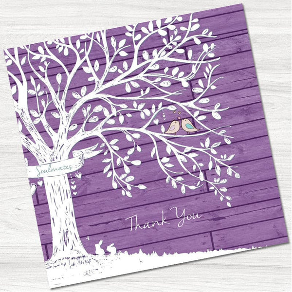 Wedding Tree Thank You Card.