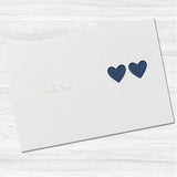 Ribbons Thank You Card.