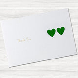 Ribbons Thank You Card.