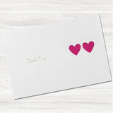Ribbons Thank You Card.
