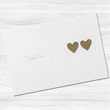Ribbons Thank You Card.
