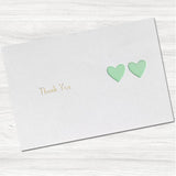 Ribbons Thank You Card.