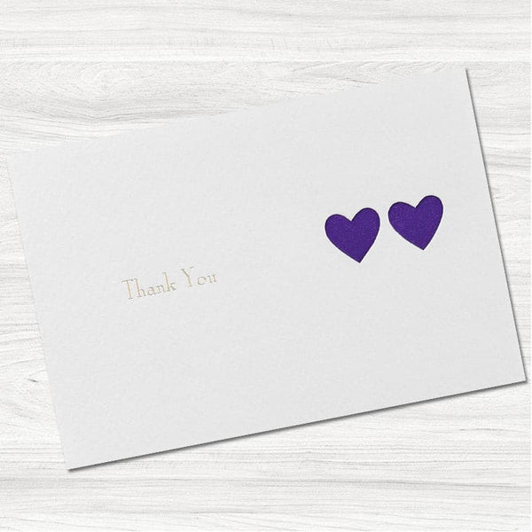 Ribbons Thank You Card.