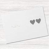 Ribbons Thank You Card.