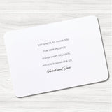 Classic Thank You Card.