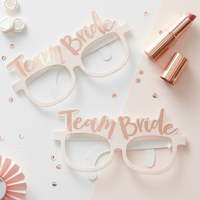 Team Bride Hen Party Glasses.