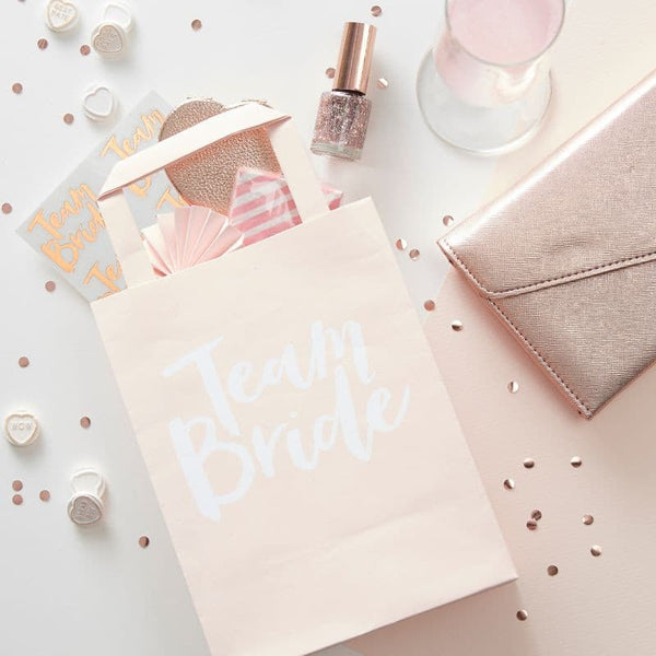 Team Bride Hen Party Gift Bags.