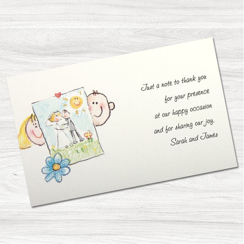From the Kids Thank You Card.