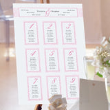 Jasper Wedding Table Plan.