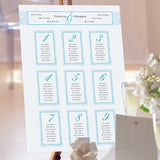 Jasper Wedding Table Plan.