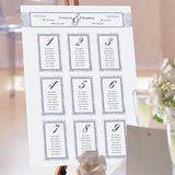 Jasper Wedding Table Plan.