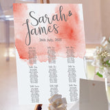 Lillie Mae Wedding Table Plan.