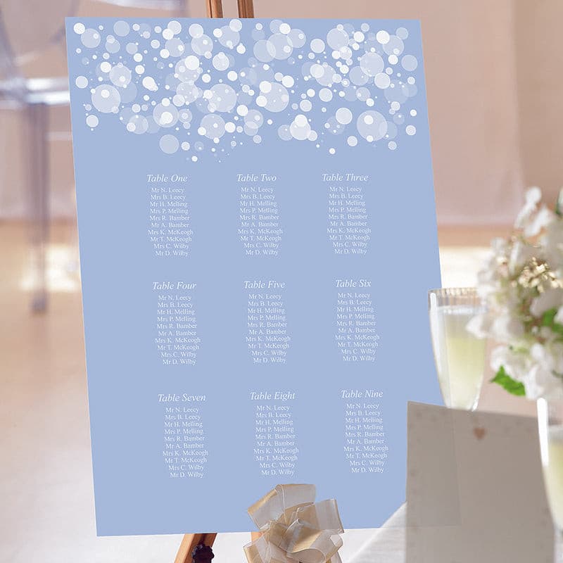 Starry Night Table Plan.