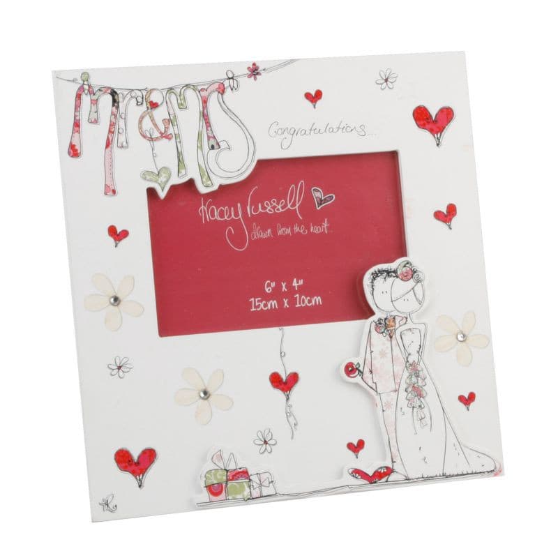 Tracey Russell Mr & Mrs Photo Frame.