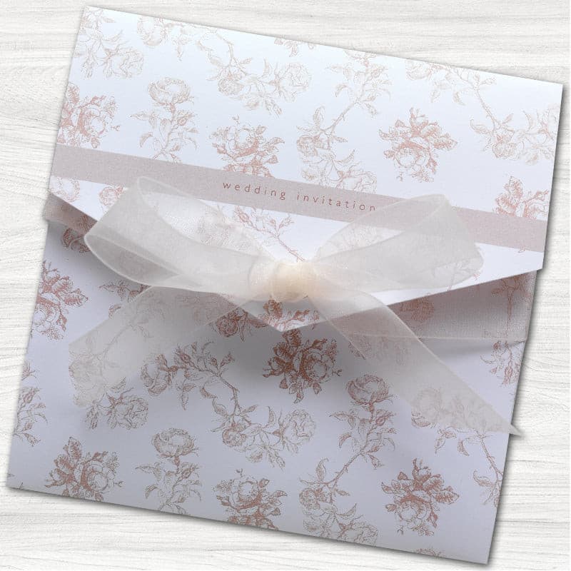 Bella Wedding Day Invitation.