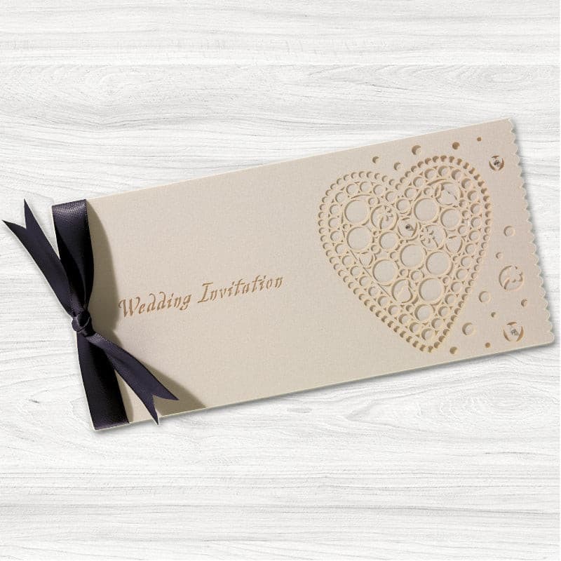 Charlotte Wedding Day Invitation.