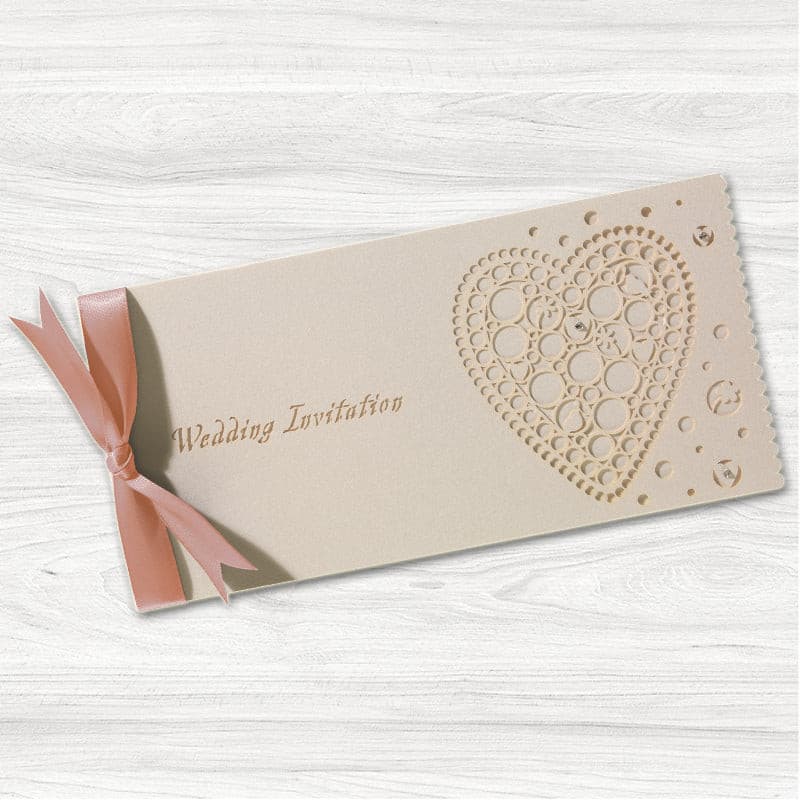 Charlotte Wedding Day Invitation.