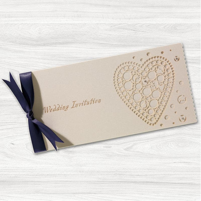 Charlotte Wedding Day Invitation.