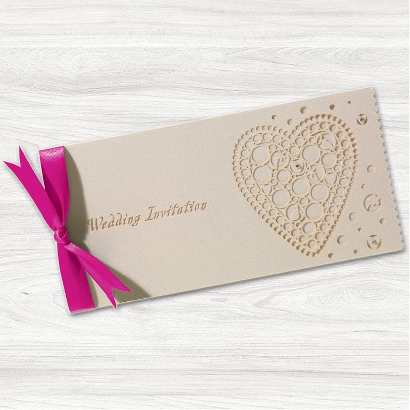 Charlotte Wedding Day Invitation.