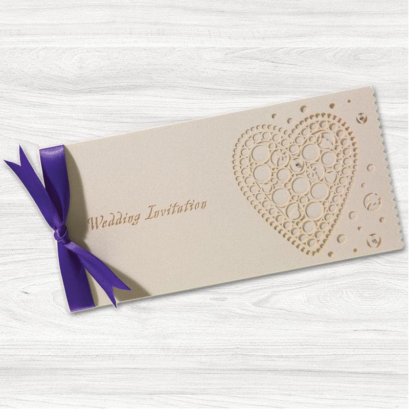 Charlotte Wedding Day Invitation.