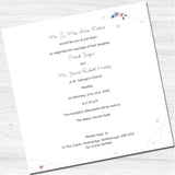 Script Wedding Day Invitation - Inside