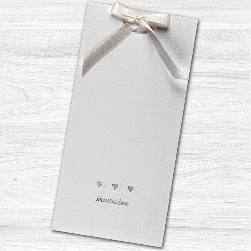 Pocket of Love Wedding Day Invitation.